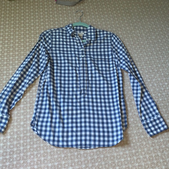 J. Crew Tops - Jcrew Popover Button-down Top